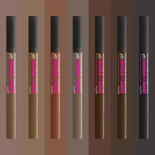 Gel Para Cejas Nyx Professional Makeup Zero To Brow Black