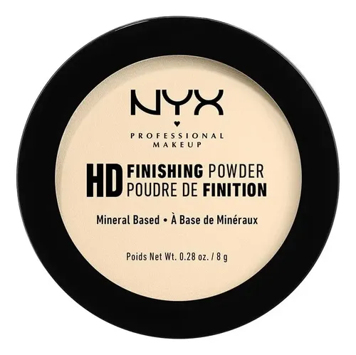 Nyx Hd Finishing Powder Mineral Polvo Facial Banana