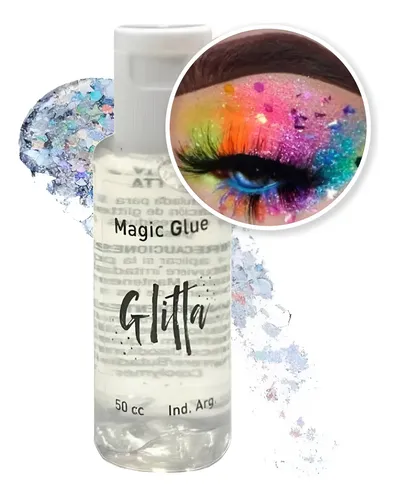 Pegamento Glue Hipoalergénico Para Glitter Purpurina Givre