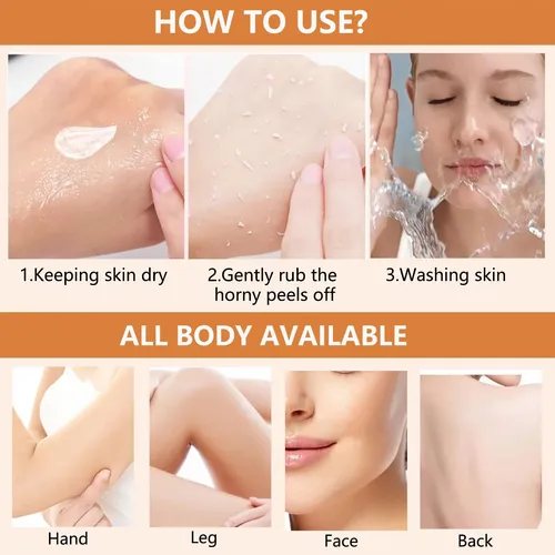 Gel Exfoliante De Naranja Para Rostro Y Cuerpo, Gel Exfolian