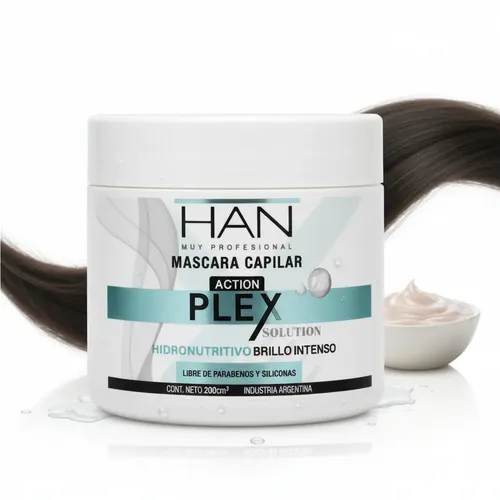 Han Action Plex Mascara Capilar Hidronutritivo Brillo 200 Gr