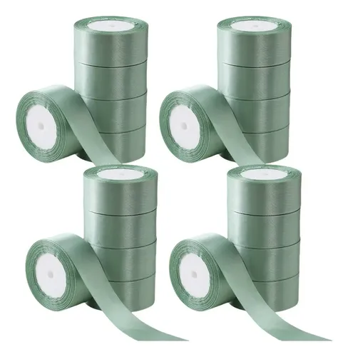 20 Rollos De Liston Decorativa De 4 Cm De Ancho, Largo 45 Ot