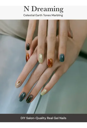 Tiras De Uñas De Gel Ohora Semi Curadas N Dreaming Con Acces