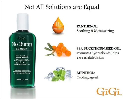 Solución Exfoliante Gigi No Bump 2 Frascos 118ml C/u