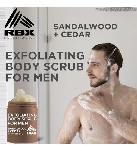 Rbx Exfoliante Corporal Masculino Con Manteca De Karité Vita