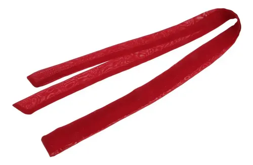 2 Elástico Para El Cabello Rojo Vino
