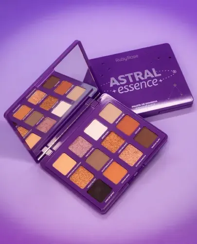 Paleta Sombras Ruby Rose Astral Essence 12 Color Maquillajes