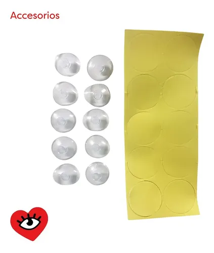 Kit 10 Focos Lamparas Luz Led Espejo Usb Maquillaje Camarin