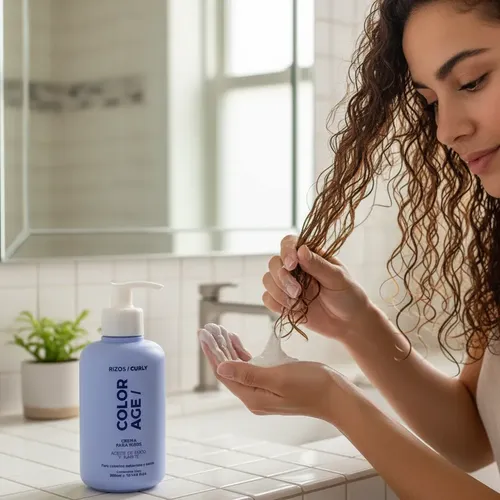 Crema De Peinar Para Rizos Coco Y Karité Color Age X300ml