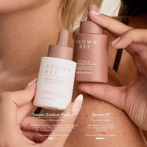 Serum Facial Brown Bee H7 Face Tanning Serum 25ml 25 Ml