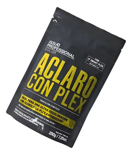 Polvo Decolorante Issue Con Plex Aclara Hasta 9 Tonos 200gr