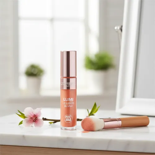 Rubor Líquido L’oréal Paris Lumi Liquid Blush 627 Warm Peach