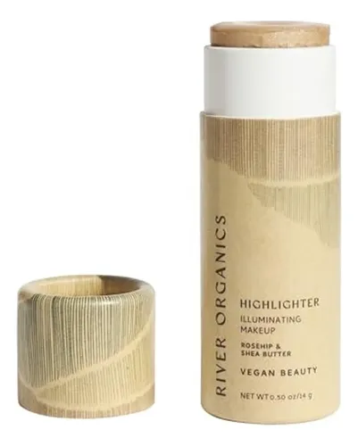 Iluminador Vegano En Barra Organics, Sin Residuos, Natural Y