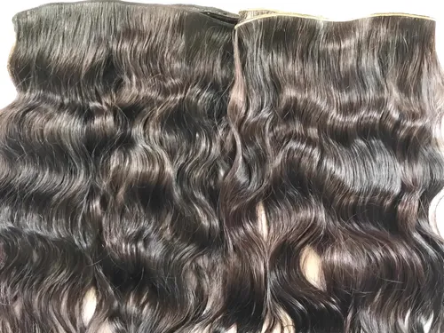 Cortina Pelo Cabello Natural 3 Capas 45 Cms X 25 Micropeinet