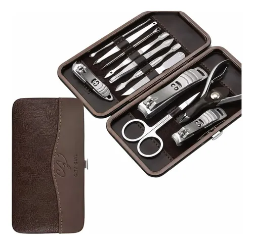 Kit De Manicuria Y Belleza Corta Uñas Alicate Tijera Pinza