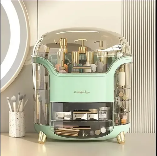 Organizador De Maquillajes Make Up Tocador Capsula