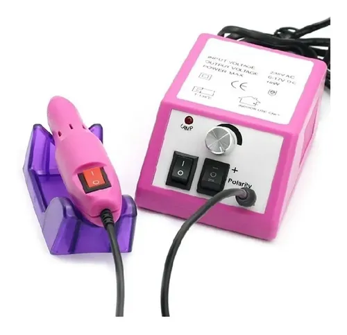 Torno Electrico De Uso Profesional Manicuria Pedicuria Limas Lijas Kit Fresas Nuevo Lina Uñas Esculpidas O Gelificadas