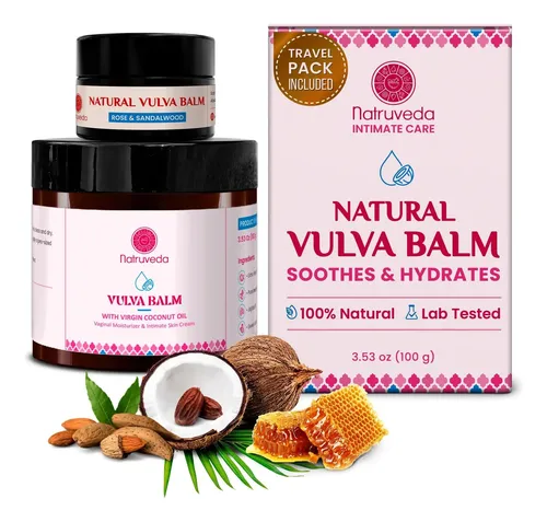 Bálsamo Hidratante Natruveda Para Vulva De Mujeres