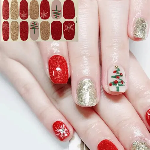 Dp Decoraciones De Uñas Navideñas & Ai &vm