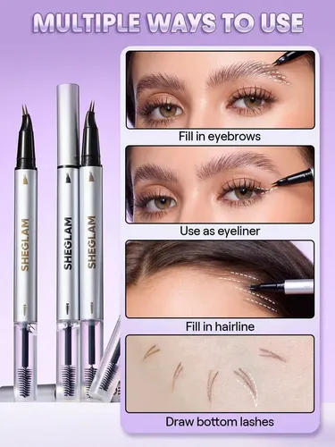 Sheglam Real Flow Lápiz Laminador De Cejas Auburn
