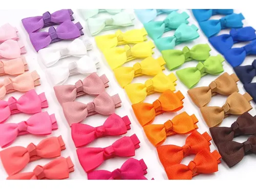 Clips Para El Cabello De Bebé Cellot 50 Piezas 25 Colores