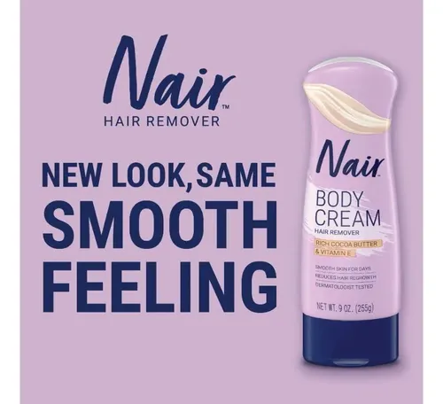 Loción Removedora De Vello Nair Cocoa Butter 5x