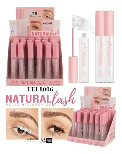 Máscara Pestañas Natural Lash Hidratante Con Hialurónico