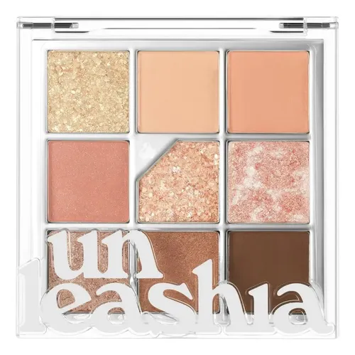 Unleashia Glitterpedia Eye Palette Maquillaje Sombras Ojos No. 3 All Of Coralpink