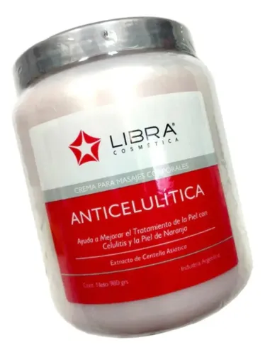 3 Crema Para Masajes Anticelulitica 980gr. – Libra Cosmetica Fragancia Suave