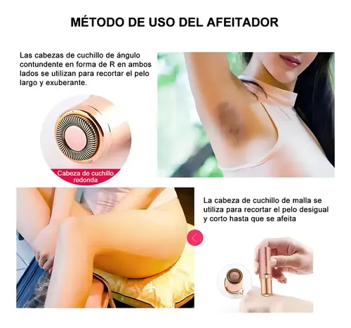 Afeitadora Eléctrica Con Forma De Lápiz Labial K% ///hgq