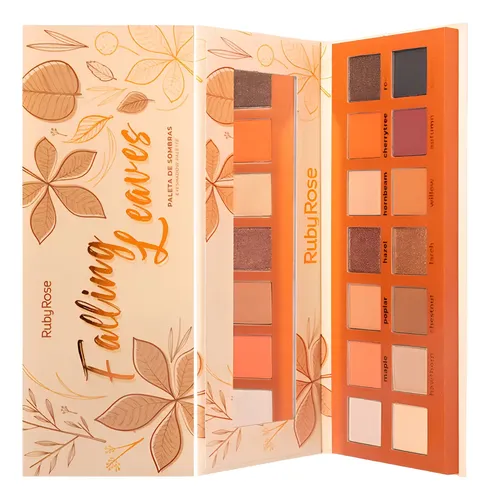 Ruby Rose Paleta 14 Sombras De Ojos Falling Leaves
