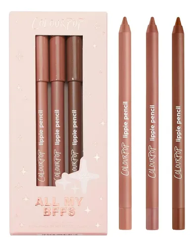 Kit De Lápiz Labial Colourpop All My Bffs 3 Tonos