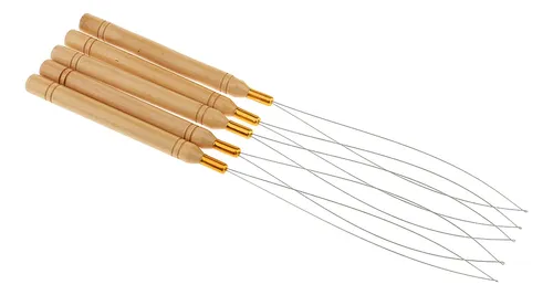 2 X 5pcs Kit Herramienta De Extensiones De Cabello Threader