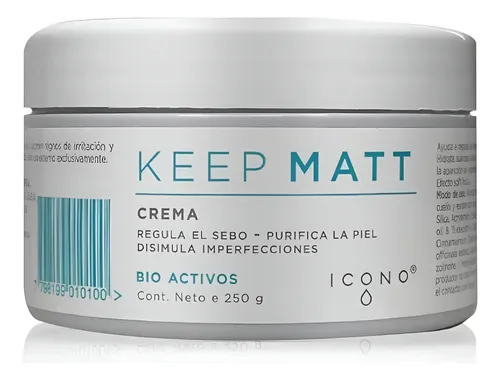 Crema Keep Matt Reguladora Sebo Puntos Negros X250 Icono