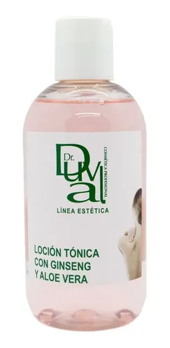 Dr Duval Loción Tónica Facial Con Ginseng Y Aloe Vera 240ml