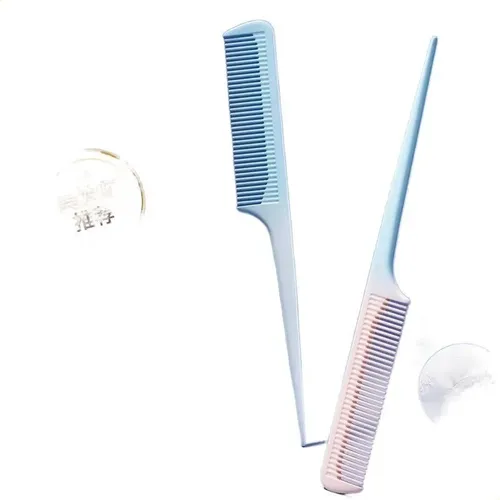 Peine De Dientes Largos Para Cabello Largo De Mujer, Con Col