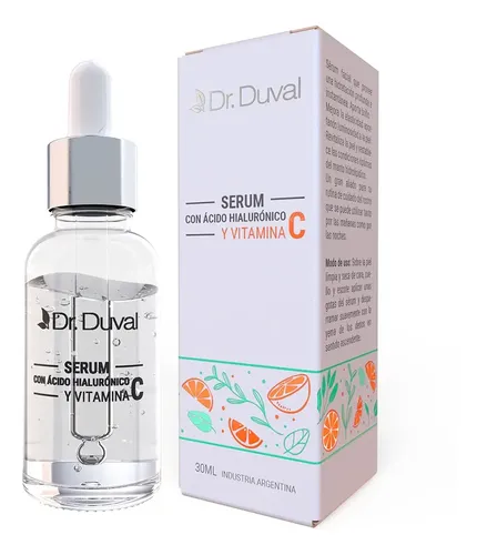 Sérum Con Ácido Hialurónico Y Vitamina C X30ml Dr. Duval