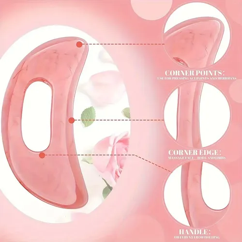 1pc Sha Tools With A Handle Massager Body Scraping, For The