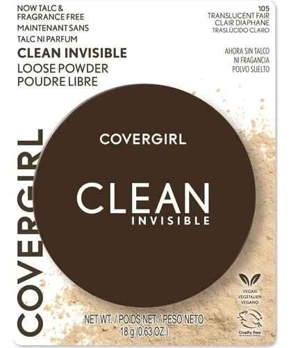 Polvo Suelto Translucido Justo Covergirl 17.8g Vegano