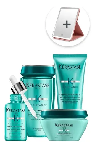 Kit Kerastase Extentioniste Crecimiento + Espejo Led Regalo