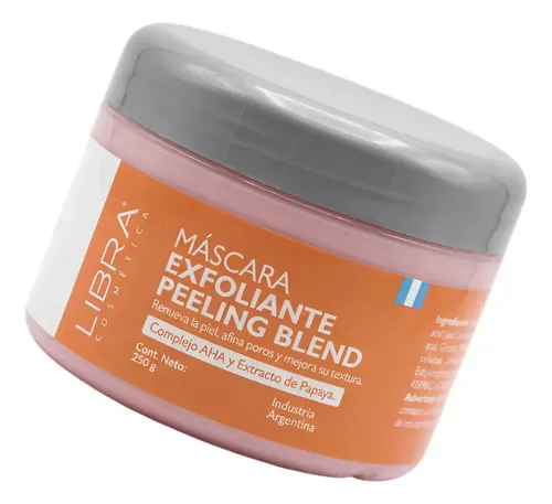 Mascara Facial Exfoliante Peeling Blend 250g Libra