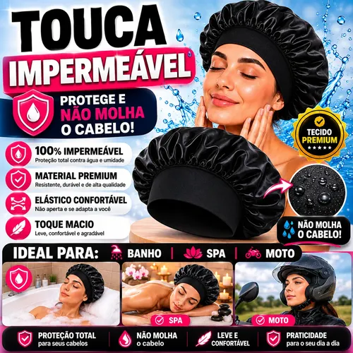 Gorra De Baño Impermeable Para Moto, Ducha De Lujo, Bañera S