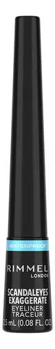 Delineador De Ojos Líquido Rimmel Exaggerate Wtprf X 2,5 Ml
