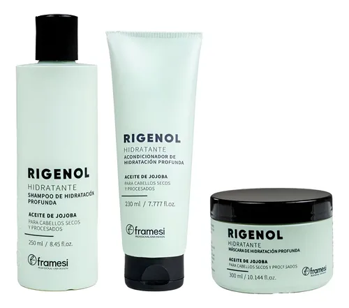 Kit Rigenol Hidratante Shampoo+acond.+máscara Framesi Chico