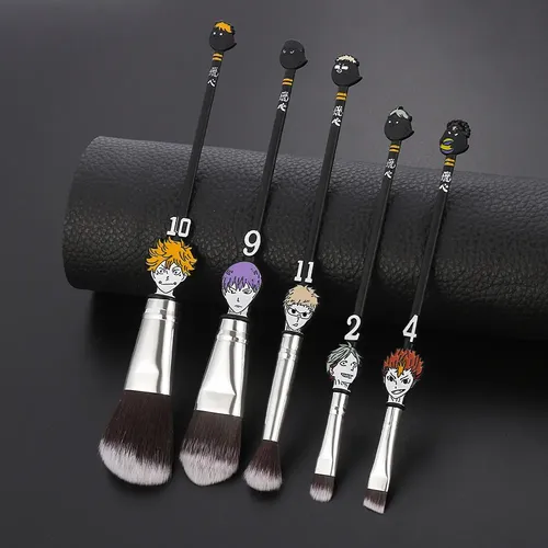 Brochas De Maquillaje Haikyuu! Anime Cosplay Todos Miembros