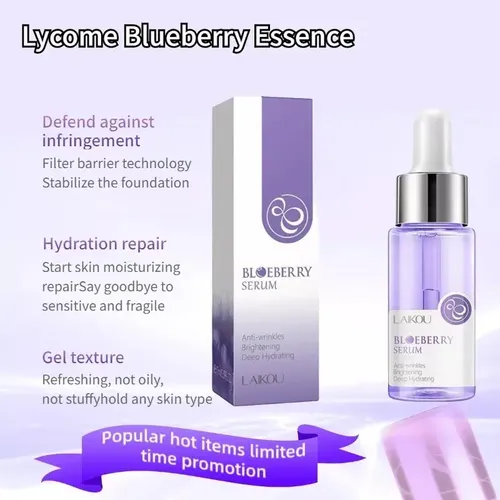 Serum Facial Arandanos Antiarrugas Reduce Poros Manchas New