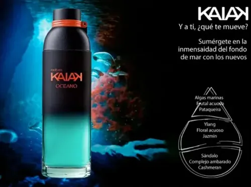 Perfume Natura Kaiak Oceano Eau De Toilette Femenino