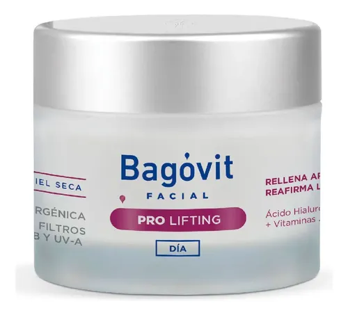 Bagovit Crema Facial Antiedad Pro Lifting De Día Para Pieles Secas Antiarrugas Reafirmante Tipo de piel Seca