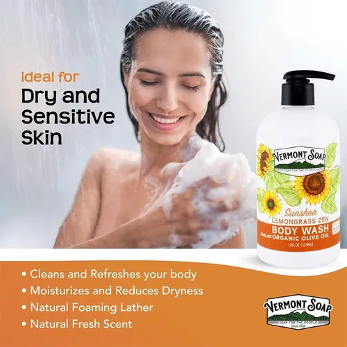 Gel De Baño Vermont Soap Aroma Zen De Hierba Luisa 355 Ml Pa