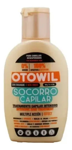 Pack Tratamiento Intensivo Socorro Capilar Otowil 60 Ml